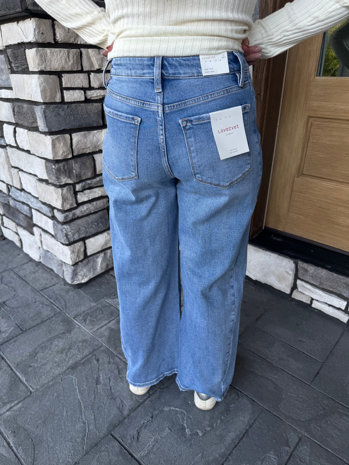 High Rise Baggy Wide Leg Jeans