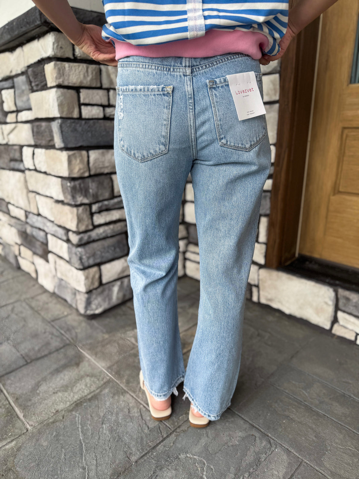 90's Super High Rise Ankle Slim Wide Jeans
