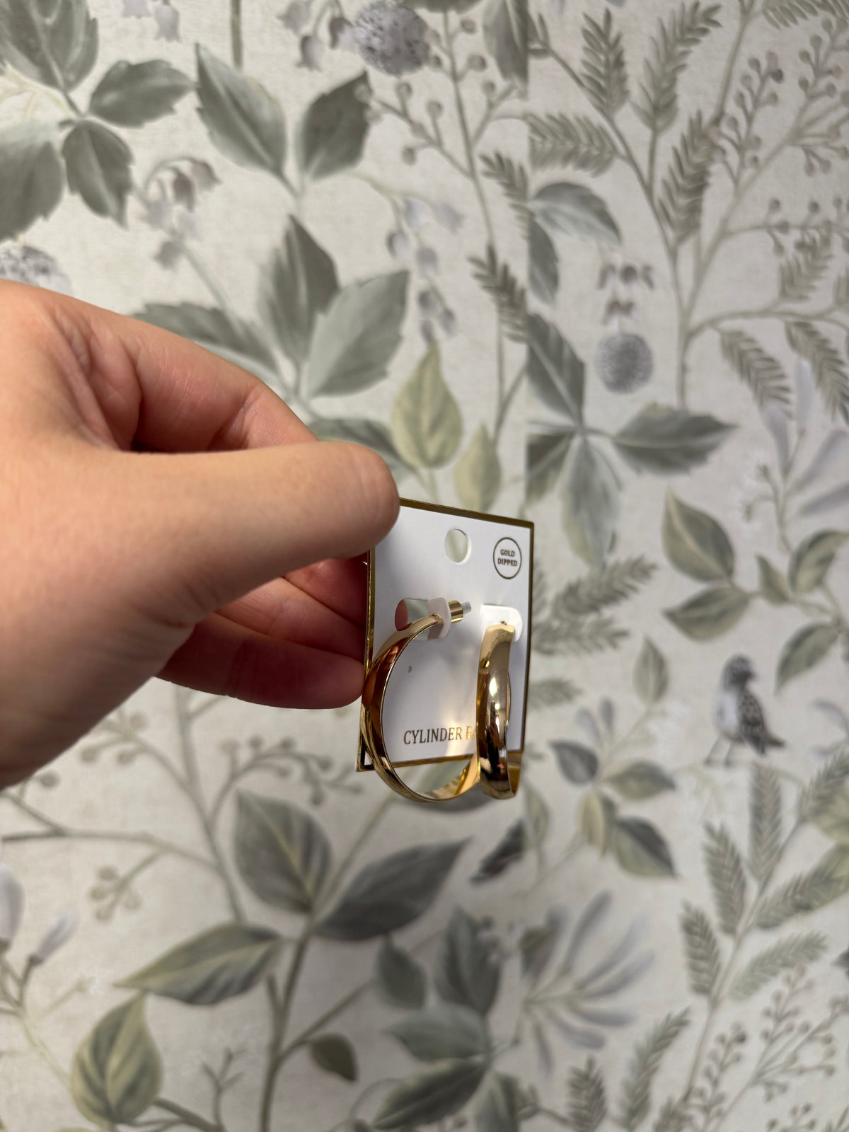 Large Classic Gold Hoop Earrings