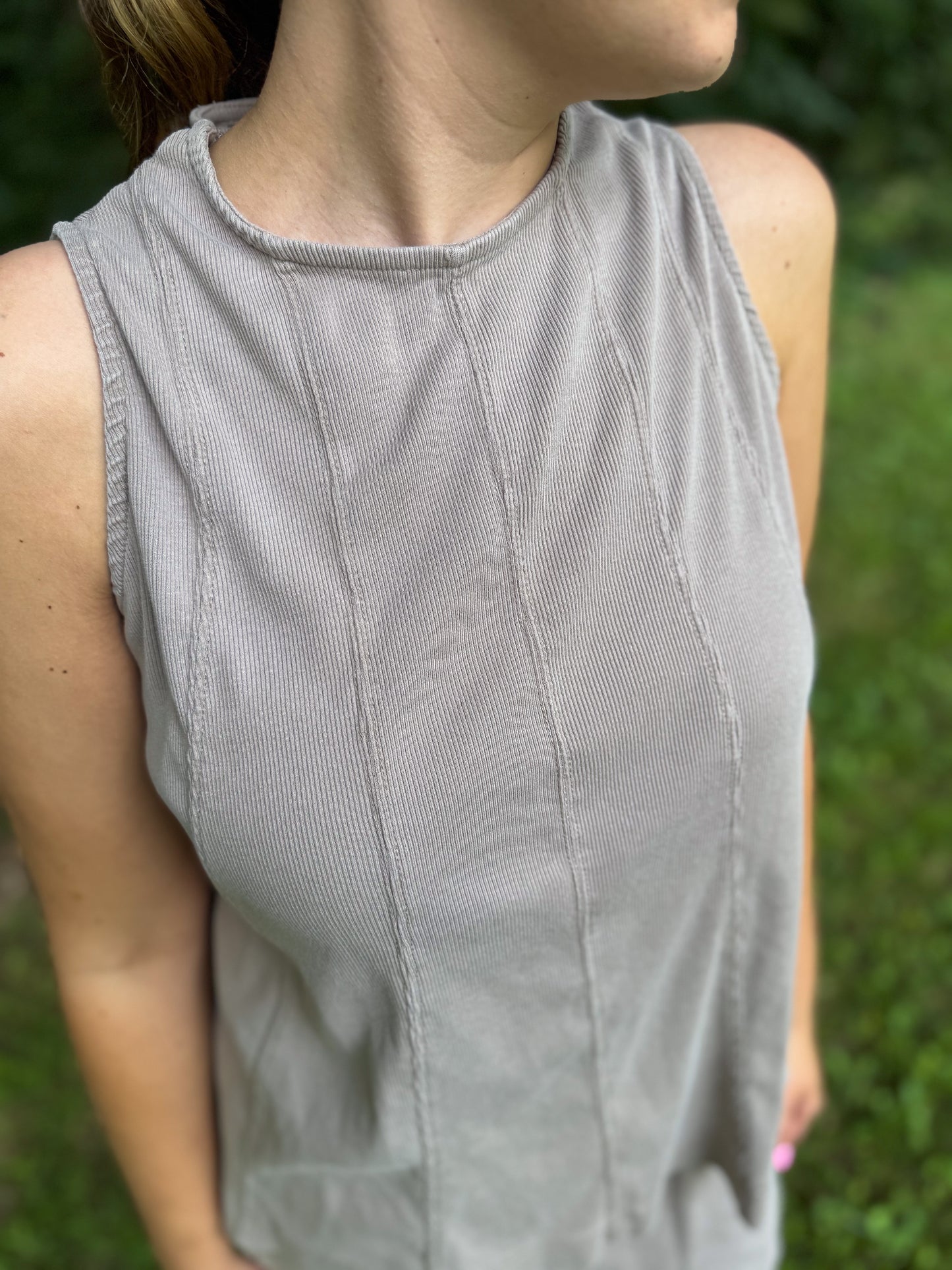Olivia Taupe Dreamer Tank Set