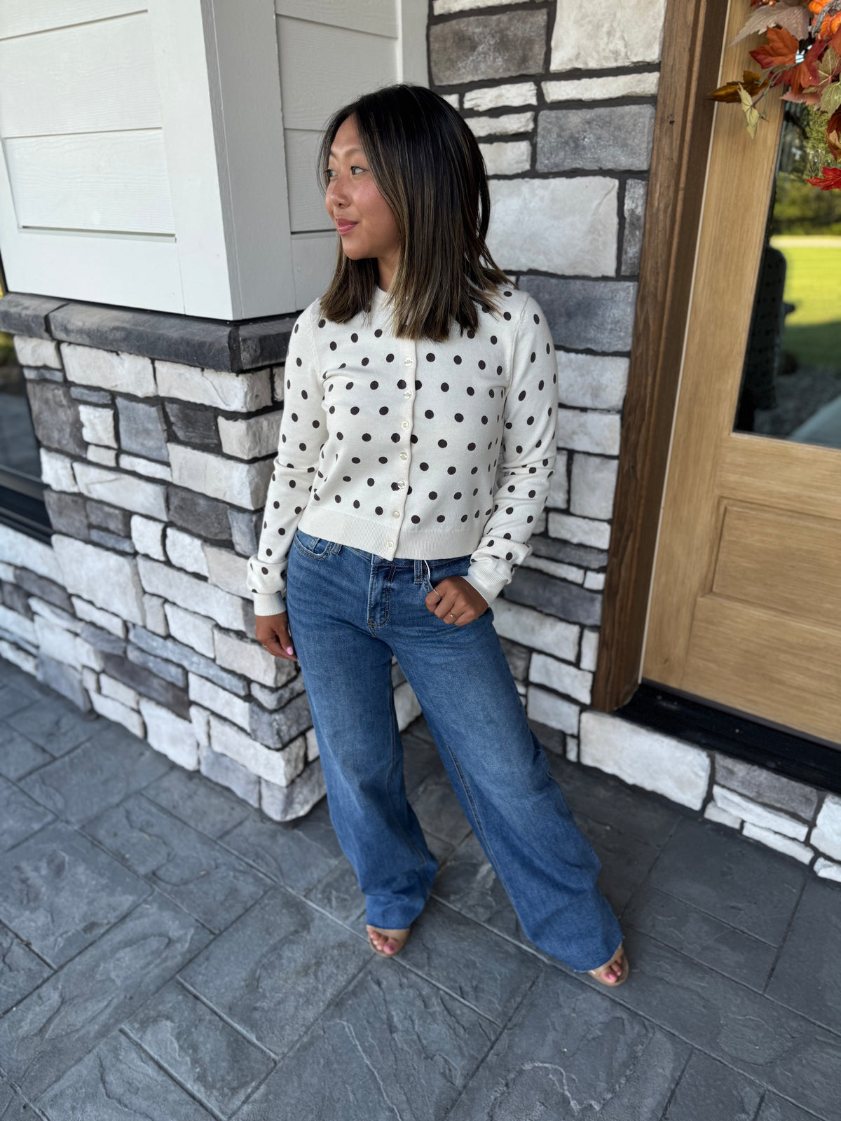 High Rise Wide Leg Jeans