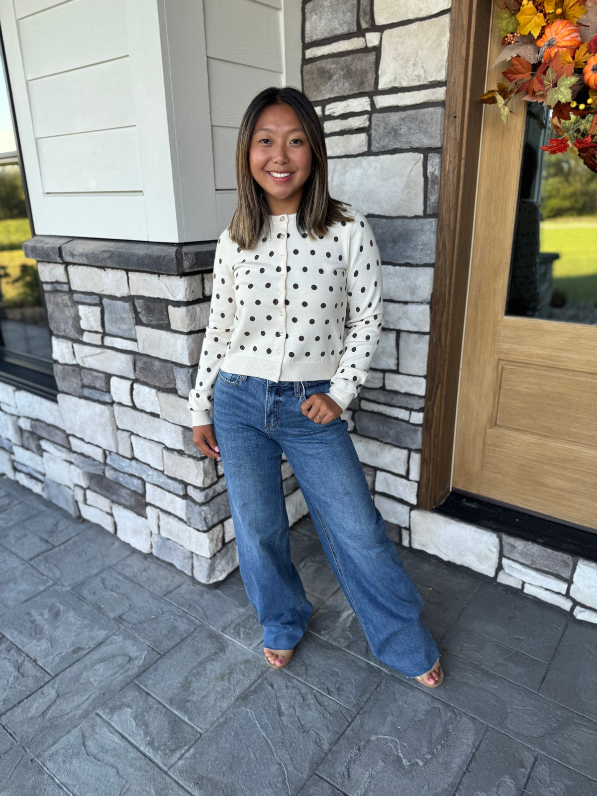 High Rise Wide Leg Jeans