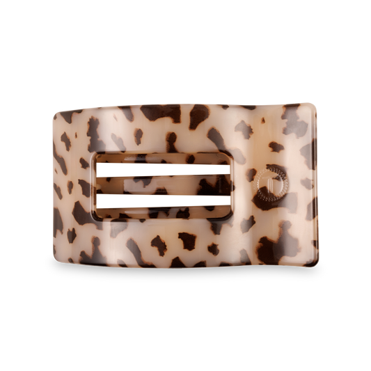 Blonde Tortoise | Medium | Flat Rectangle Hair Clip